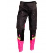 Pantaloni Cross Donna Thor WOMEN'S PULSE REV - Carbone Rosa Fluo