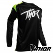 Maglia Cross Thor SECTOR LINK - Giallo Acido