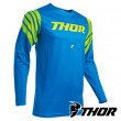 Maglia Cross Thor PRIME PRO STRUT - Blu Elettrico Giallo Acido