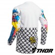 Maglia Cross Thor PULSE FAST BOYZ - Bianco