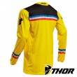 Maglia Cross Thor PULSE PINNER - Giallo Nero