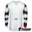 Maglia Cross Thor PULSE AIR RAD - Bianco Rosso