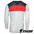 Maglia Cross Thor HALLMAN TAPD AIR - Rosso Bianco Blu