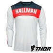 Maglia Cross Thor HALLMAN TAPD AIR - Rosso Bianco Blu