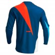Maglia Cross Thor SECTOR EDGE - Navy Rosso Arancione - Offerta Online