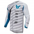 Maglia Cross Thor LAUNCHMODE VENTED RAID - Bianco Grigio - Offerta