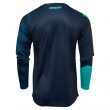 Maglia Cross Bambino Thor YOUTH SECTOR BIRDROCK - Midnight Mint