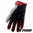 Guanti Cross Thor SPECTRUM - Rosso Grigio
