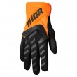Guanti Cross Thor SPECTRUM - Arancione Nero