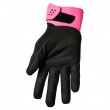Guanti Cross Donna Thor WOMEN'S SPECTRUM - Rosa Nero