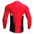 Maglia MTB Thor INTENSE ASSIST BERM Long Sleeve - Rosso Nero - Offerta Online