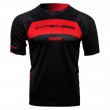 Maglia MTB Thor INTENSE ASSIST DART Short Sleeve - Nero Rosso - Offerta Online
