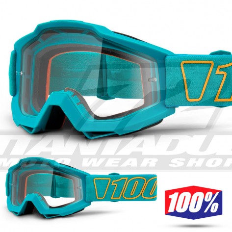 100% Maschera THE ACCURI Zest - Lente Trasparente