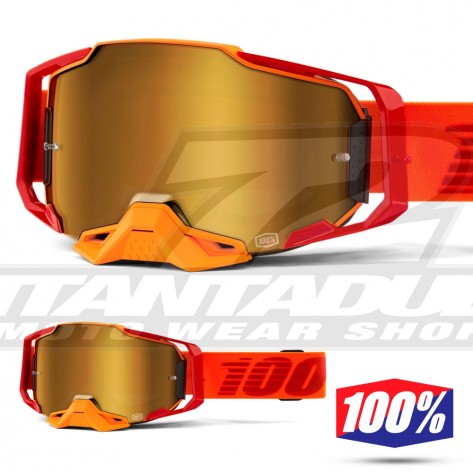 100% Maschera THE RACECRAFT Derestricted - Lente Trasparente