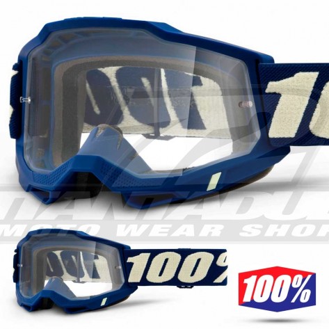 100% Maschera THE ACCURI Zest - Lente Trasparente