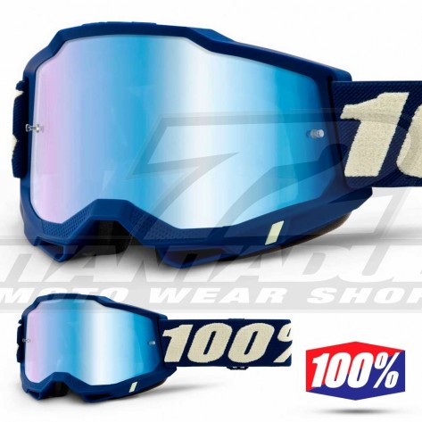 100% Maschera THE ACCURI Zest - Lente Trasparente