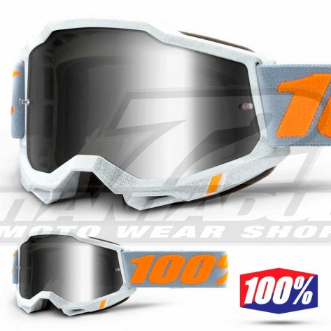 100% Maschera THE ACCURI Zest - Lente Trasparente