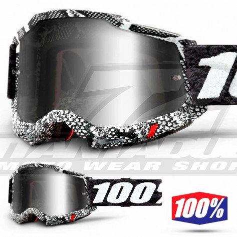 100% Maschera THE ACCURI Zest - Lente Trasparente