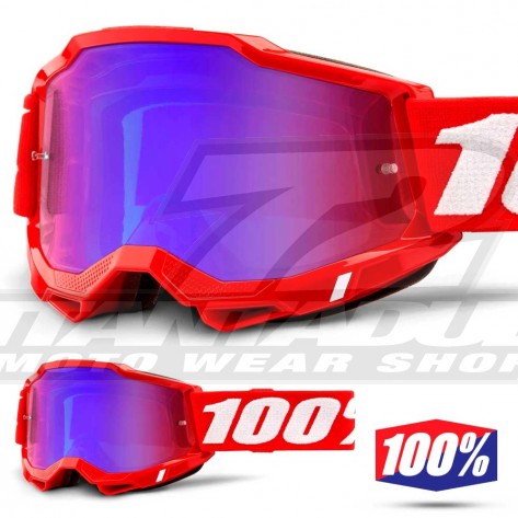 100% Maschera THE ACCURI Zest - Lente Trasparente