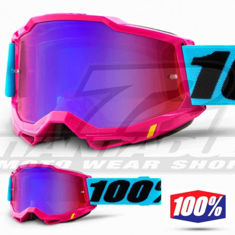 100% Maschera THE ACCURI Zest - Lente Trasparente