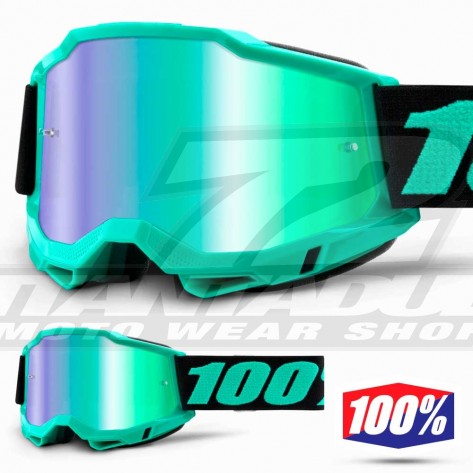 100% Maschera THE ACCURI Zest - Lente Trasparente