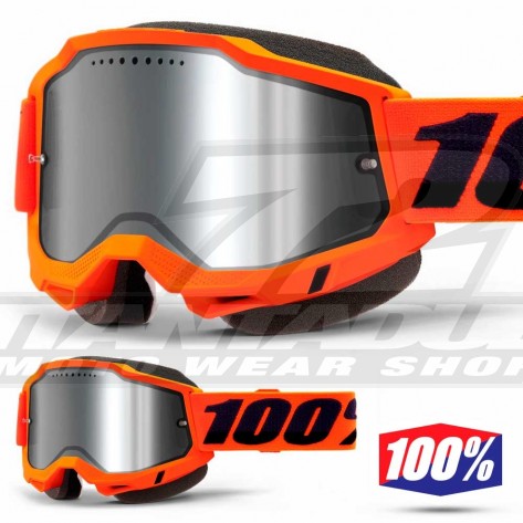 100% Maschera THE ACCURI Zest - Lente Trasparente