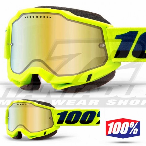100% Maschera THE ACCURI Zest - Lente Trasparente