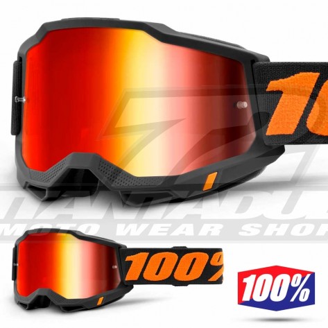 100% Maschera THE ACCURI Zest - Lente Trasparente