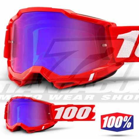 100% Maschera THE ACCURI Zest - Lente Trasparente