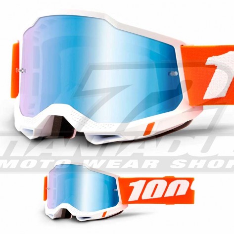 100% Maschera THE ACCURI Zest - Lente Trasparente