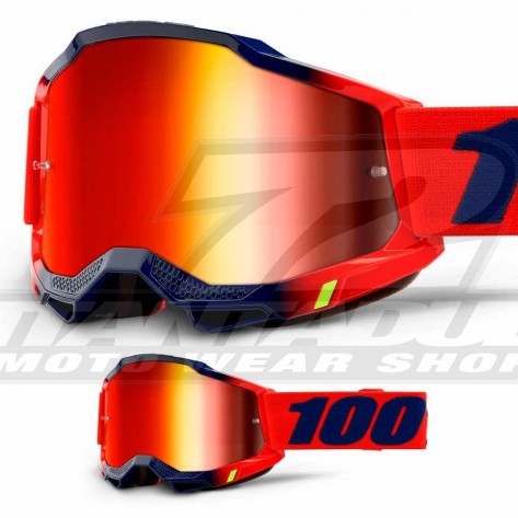 100% Maschera THE ACCURI Zest - Lente Trasparente