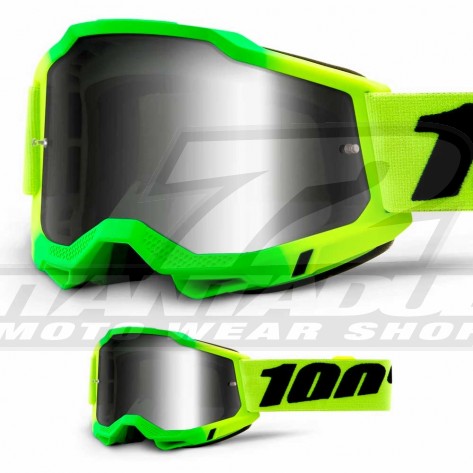 100% Maschera THE ACCURI Zest - Lente Trasparente