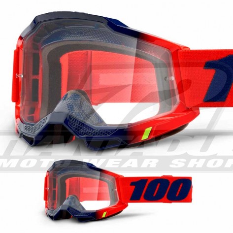 100% Maschera THE ACCURI Zest - Lente Trasparente