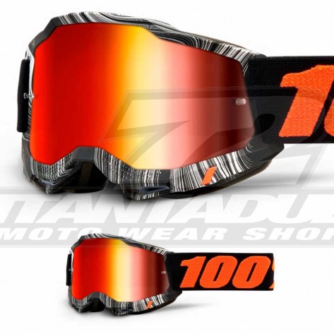 100% Maschera THE ACCURI Zest - Lente Trasparente