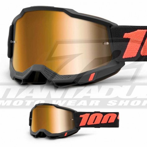 100% Maschera THE ACCURI Zest - Lente Trasparente