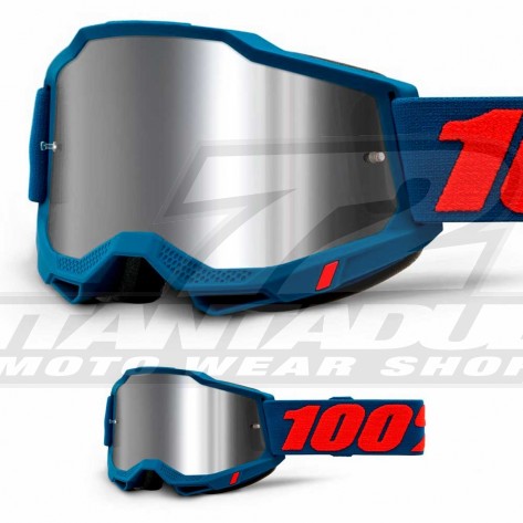 100% Maschera THE ACCURI Zest - Lente Trasparente