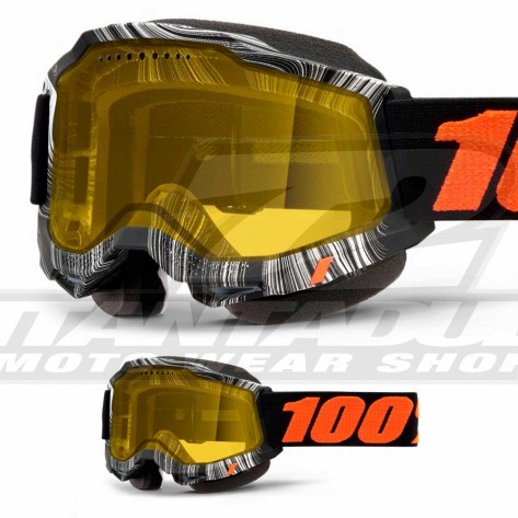 100% Maschera THE ACCURI Zest - Lente Trasparente