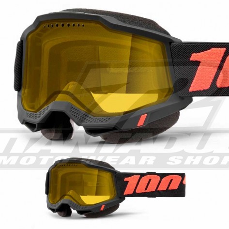 100% Maschera THE ACCURI Zest - Lente Trasparente