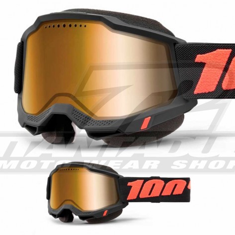 100% Maschera THE ACCURI Zest - Lente Trasparente