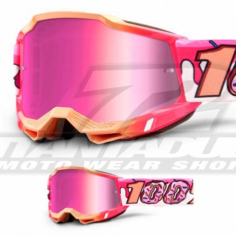 100% Maschera THE ACCURI Zest - Lente Trasparente