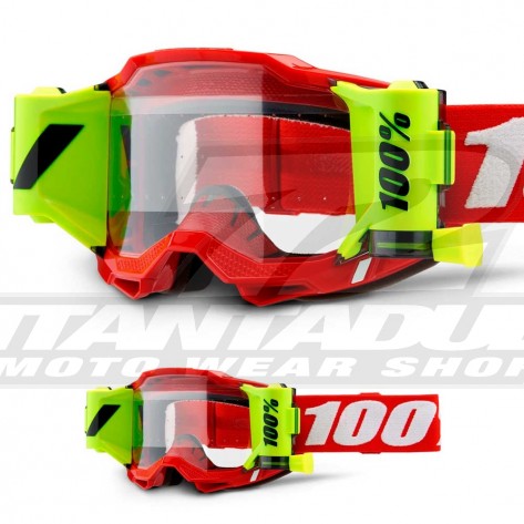 100% Maschera THE ACCURI Zest - Lente Trasparente