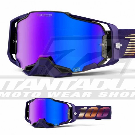 100% Maschera THE RACECRAFT Derestricted - Lente Trasparente