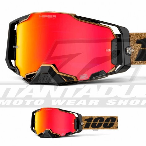 100% Maschera THE RACECRAFT Derestricted - Lente Trasparente