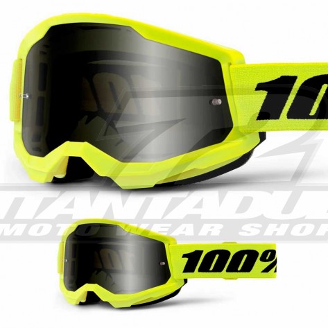 100% Maschera THE RACECRAFT Derestricted - Lente Trasparente
