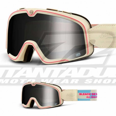 100% Maschera THE BARSTOW Snake River - Lente Fumé