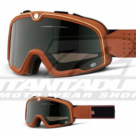 100% Maschera THE BARSTOW Snake River - Lente Fumé