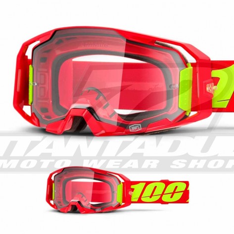 Maschera Cross 100% ARMEGA Koropi - Lente Argento Specchio - Offerta Online