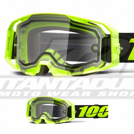 Maschera Cross 100% ARMEGA Koropi - Lente Argento Specchio - Offerta Online