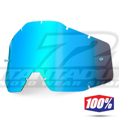100% Lente Maschere Youth - Blu Specchio