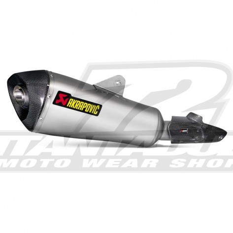Terminale di Scarico Akrapovic SLIP-ON LINE - Titanio - S-B12SO14-HLGT - Offerta Online